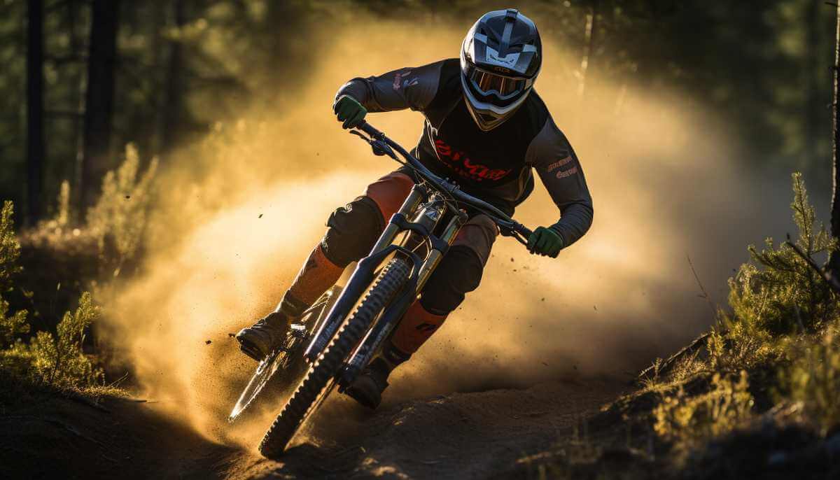Cykla downhill i Stockholm (endurocykel)