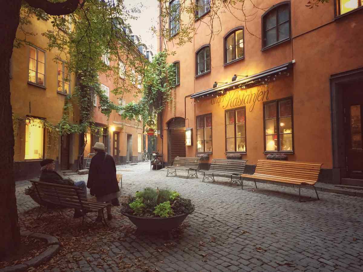Under Kastanjen bageri och café i Gamla stan